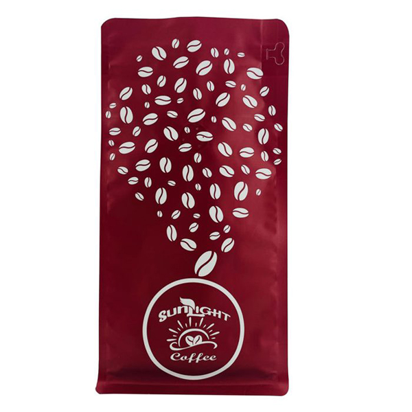 Stand up zip lock pouch for coffee packaging bag